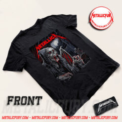 Metallica Glasgow Scotland Vampire Skeleton T-Shirt – M72 World Tour, June 25, 2026