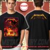 Metallica M72 Bologna Italy 2026 Double-Sided T-Shirt - The Demons, June 3 at Stadio Renato Dall'Ara