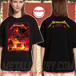 Metallica M72 Bologna Italy 2026 Double-Sided T-Shirt - The Demons, June 3 at Stadio Renato Dall'Ara