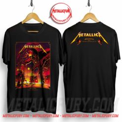 Metallica M72 Bologna Italy 2026 Double-Sided T-Shirt - The Demons, June 3 at Stadio Renato Dall'Ara