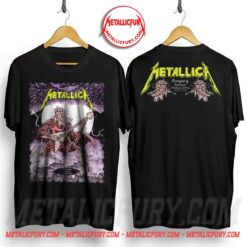 Metallica M72 Budapest 2026 Double Sided T-Shirt - June 11 Puskás Aréna, Hungary