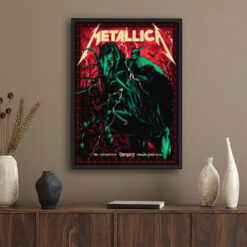 Metallica M72 Budapest Hungary 2026 Pop-up Shop Poster - 