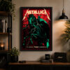Metallica M72 Budapest Hungary 2026 Pop-up Shop Poster - "Carpathian Nightrider" - Puskás Aréna June 11 & 13 by Alex Almeida