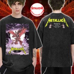 Metallica M72 Budapest Night 2 Double-Sided Merch T-Shirt