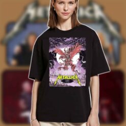 Metallica M72 Budapest Night 2 T-Shirt – June 13 Puskás Aréna, Hungary