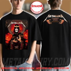 Metallica M72 Cardiff 2026 Celtic Skull King Double Sided T-Shirt