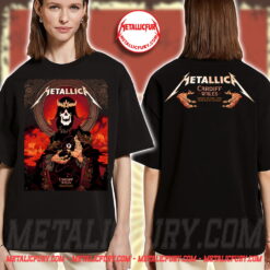 Metallica M72 Cardiff 2026 Celtic Skull King Double Sided T-Shirt