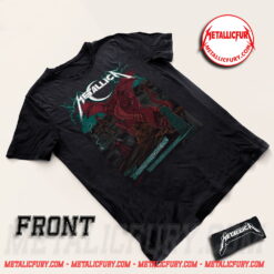 Metallica M72 Cardiff 2026 Red Dragon Artwork T-Shirt