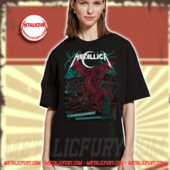 Metallica M72 Cardiff 2026 Red Dragon Artwork T-Shirt