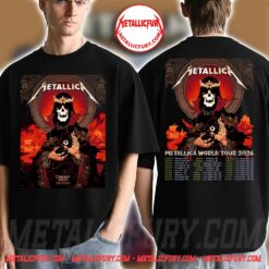 Metallica M72 Cardiff Wales 2026 Pop-Up Shop Merch T-Shirt at Principality Stadium – June 28, 2026