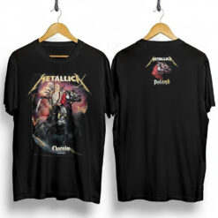 Metallica M72 Chorzów 2026 Pop Up Shop Tee In Chorzów Poland The Death Winged Hussars Two Sided T-Shirt