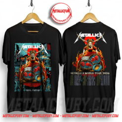 Metallica M72 Dublin 2026 Double-Sided T-Shirt - Night 2, June 21 at Aviva Stadium