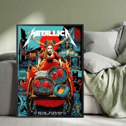 Metallica M72 Dublin 2026 Molly Malone Poster - Night 2, June 21 at Aviva Stadium