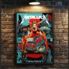 Metallica M72 Dublin 2026 Molly Malone Poster - Night 2, June 21 at Aviva Stadium