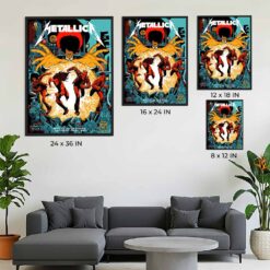 Metallica M72 Dublin 2026 Phil Lynott Poster Night 1 June 19 at Aviva Stadium 1
