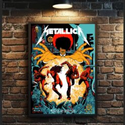 Metallica M72 Dublin 2026 Phil Lynott Poster Night 1 June 19 at Aviva Stadium 1