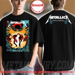 Metallica M72 Dublin Ireland 2026 Night 1 Venue Poster At Aviva Stadium On June 19 2026 T-Shirt