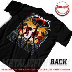 Metallica M72 Dublin Ireland Night 1 Double-Sided T-Shirt - June 19 at Aviva Stadium - Setlist Back Print