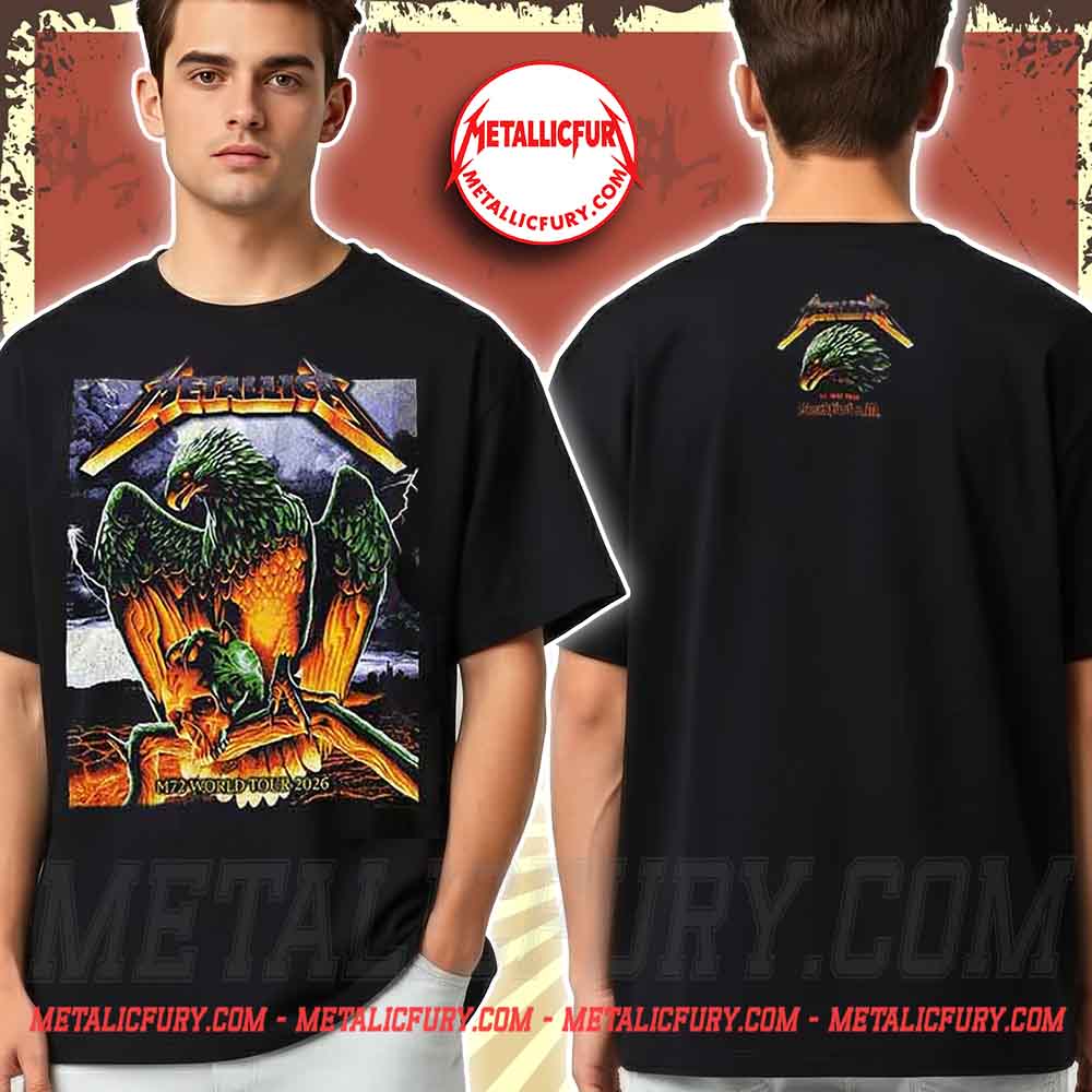 Metallica M72 Frankfurt 2026 Night 2 T-Shirt – Deutsche Bank Park, Germany