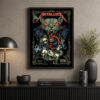 Metallica M72 Glasgow 2026 Poster — Wild Cat Edition — 25 June at Hampden Park, Scotland