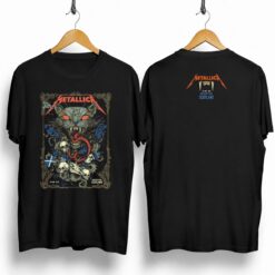 Metallica M72 Glasgow Scotland 2026 Two Sided T-Shirt