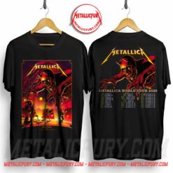 Metallica M72 Stadio Renato Dall'Ara Bologna 2026 T-Shirt