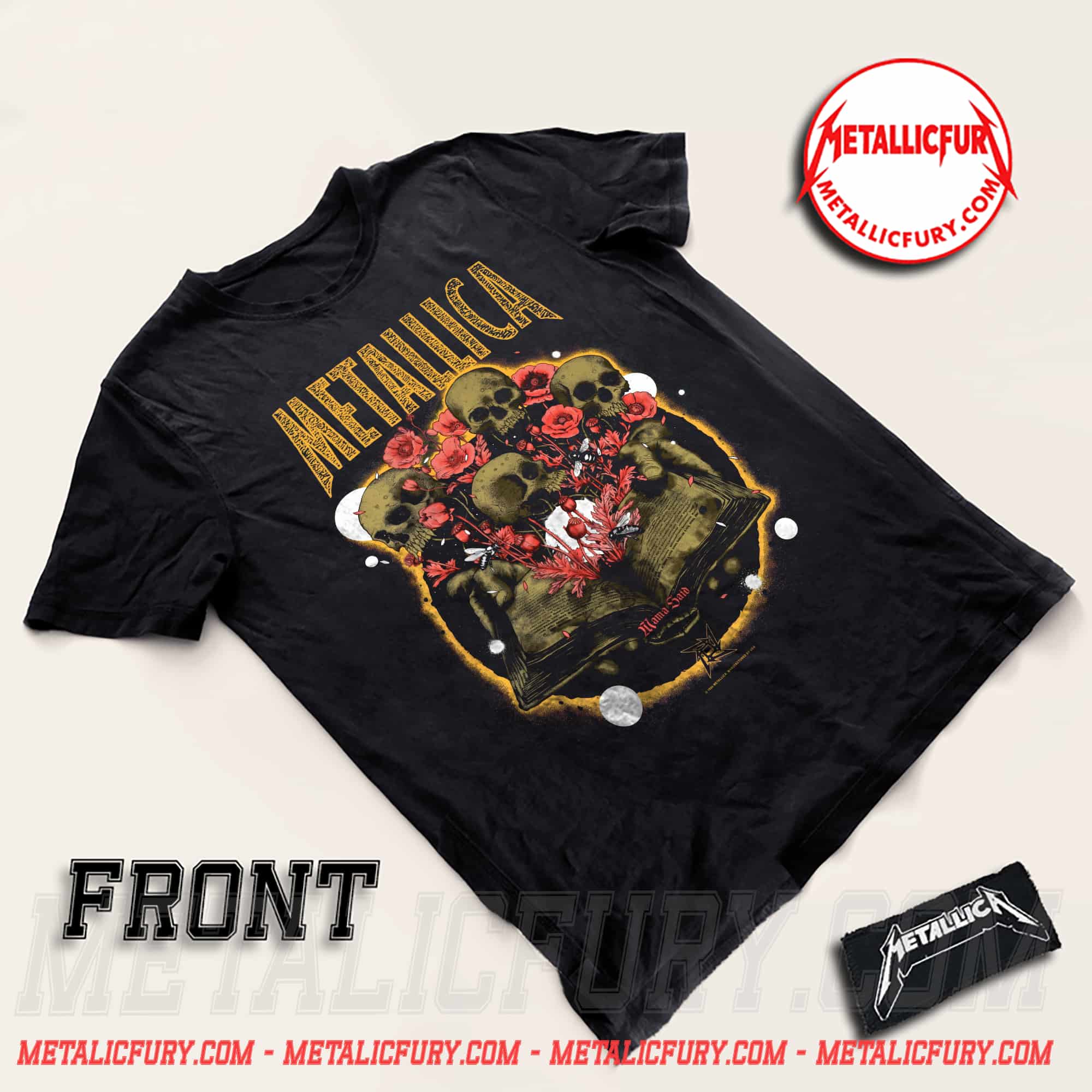 Metallica Mama Said Poster Art T-Shirt