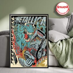 Metallica ReLoad Fuel Art Poster by Squindo
