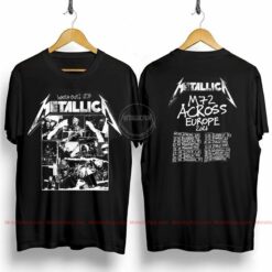 Metallica Watch Out It’s Metallica M72 Across Europe 2026 UK And EU Tour Merch T-Shirt