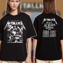 Metallica Watch Out It’s Metallica M72 Across Europe 2026 UK And EU Tour Merch T-Shirt