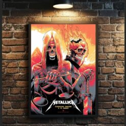 Metallica Castle Donington England 2023 Poster - Night 2, June 10, Donington Park