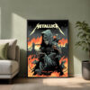 Metallica London 2026 The Plague Reaper Poster - Night 1, July 03, London Stadium