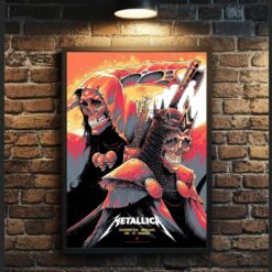 Metallica M72 Castle Donington England Night 1 Poster – June 8, 2023, Download Festival