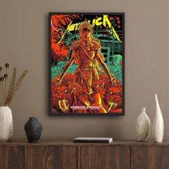 Metallica M72 Hamburg Night 1 Poster – May 26, 2023, Volksparkstadion, Germany