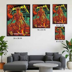 Metallica M72 Hamburg Night 1 Poster – May 26, 2023, Volksparkstadion, Germany