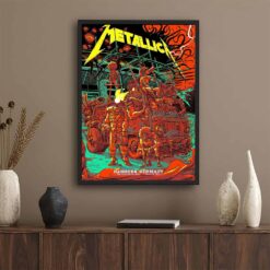 Metallica M72 Hamburg Night 2 Poster – May 28, Volksparkstadion, Germany
