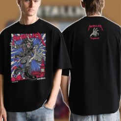 Metallica M72 London 2026 Art By Puis Calzada T-Shirt