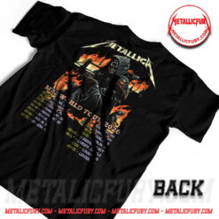 Metallica M72 London England 2026 Night 1 At London Stadium On 3 July 2026 Art By Luke Preece T-Shirt