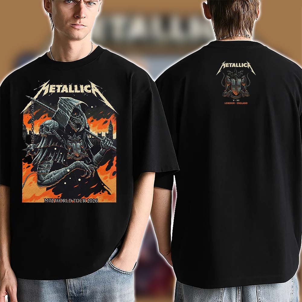 Metallica M72 London England 2026 Night 2 At London Stadium T-Shirt