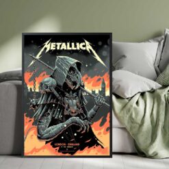 Metallica M72 London England 2026 Night 2 Poster At London Stadium On 5 June 2026