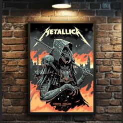Metallica M72 London England 2026 Night 2 Poster At London Stadium On 5 June 2026