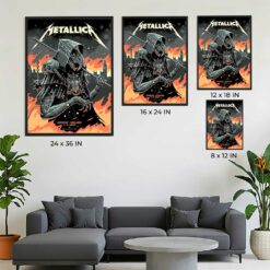 Metallica M72 London England 2026 Night 2 Poster At London Stadium On 5 June 2026