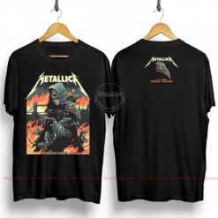Metallica M72 London July 3 2026 World Tour Night 1 Art by Luke Preece T-Shirt