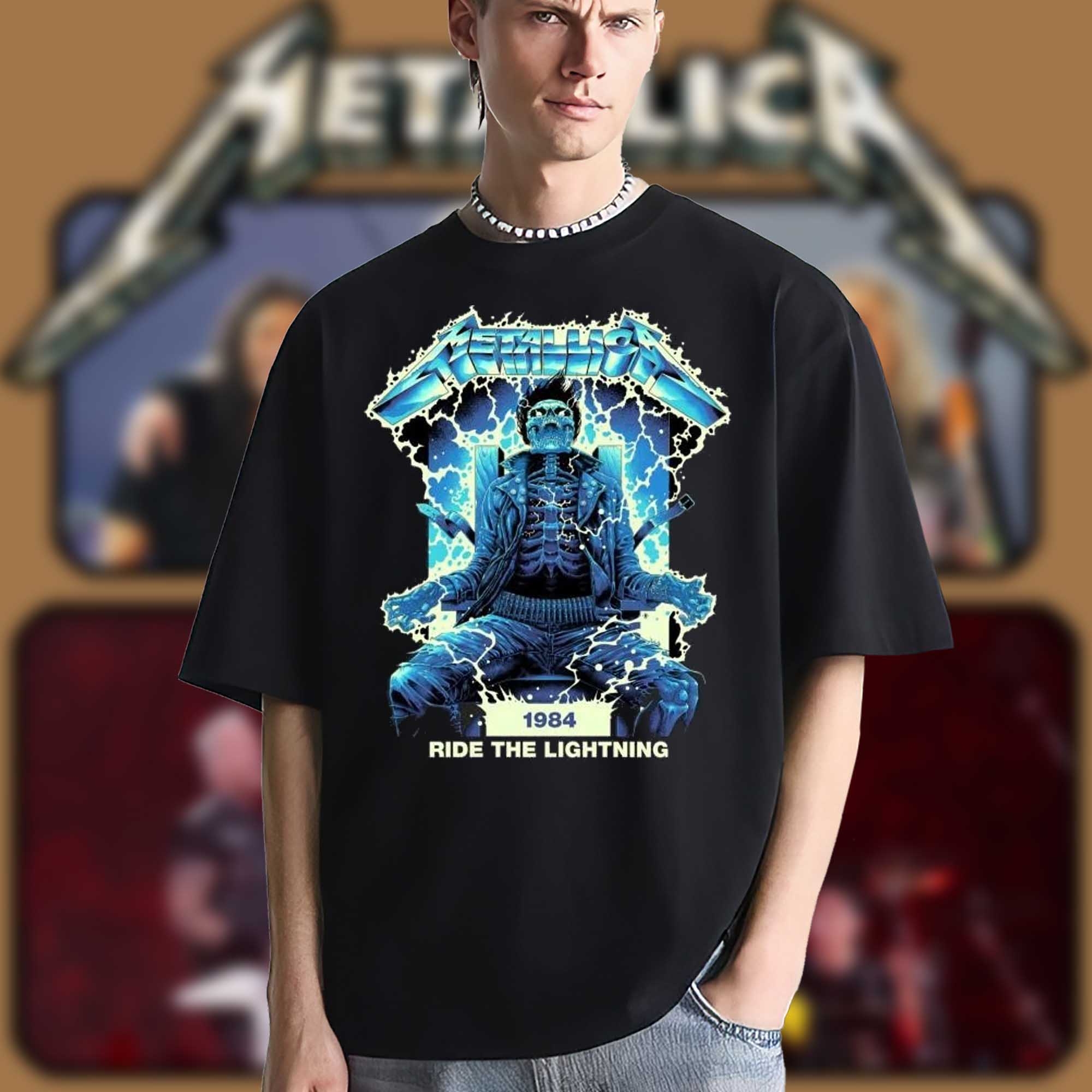 Metallica M72 My Ride The Lightning Pop-Up Store T-Shirt