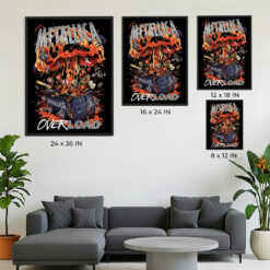 Metallica OverLoad The Black Box Museum Poster | Load & ReLoad Era Art Print