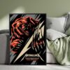 Metallica M72 Chicago 2024 The Bear Concert Poster – Artwork by Mark Jamotillo