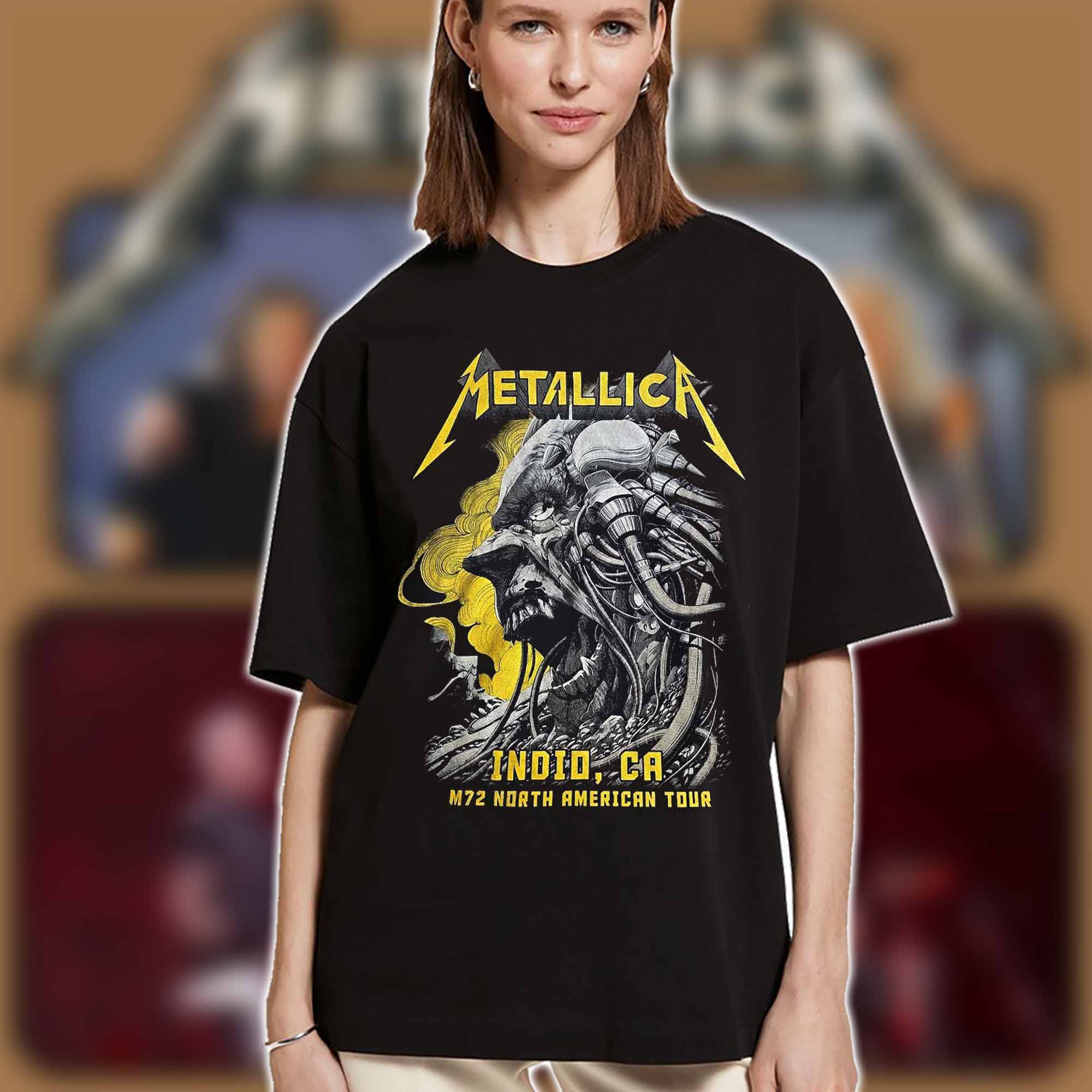 Metallica M72 North American Tour Indio California Power Trip Festival 2023 T-Shirt