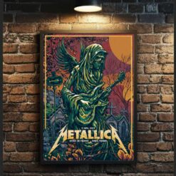 Metallica M72 Paris 2023 Night 1 Poster – May 17, Stade de France