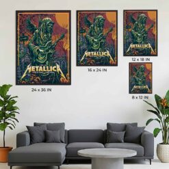 Metallica M72 Paris 2023 Night 1 Poster – May 17, Stade de France