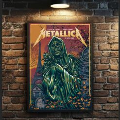 Metallica M72 Paris 2023 Poster - Night 2, Stade de France, May 19